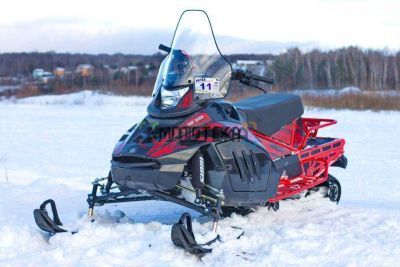 Снегоход IRBIS (Ирбис) TUNGUS (Тунгус) SK 500L Long чёрный/красный 2023/2024 с ПСМ