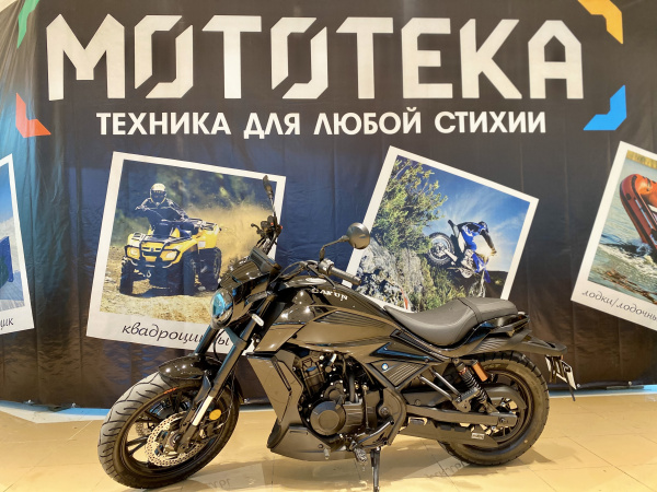 Мотоцикл  чоппер / круизер Dayun (Даюн) DY500 - 6F чёрный с ПТС | Мототека