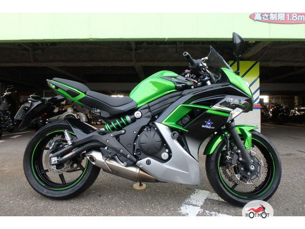 Мотоцикл KAWASAKI ER-6f (Ninja 650R) 2015, Зеленый пробег 6350 | Мототека